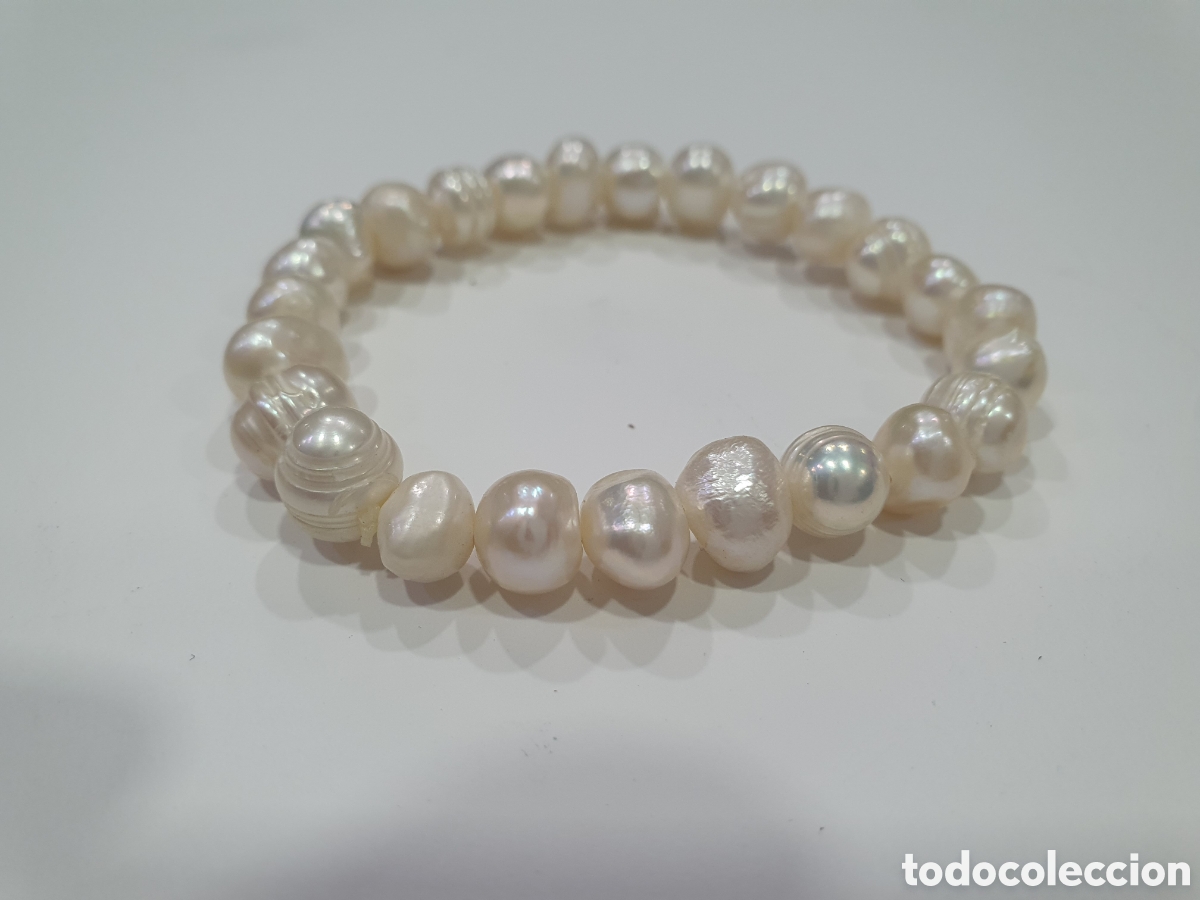 Joyeria: Pulsera de perlas. (L127) - Foto 4