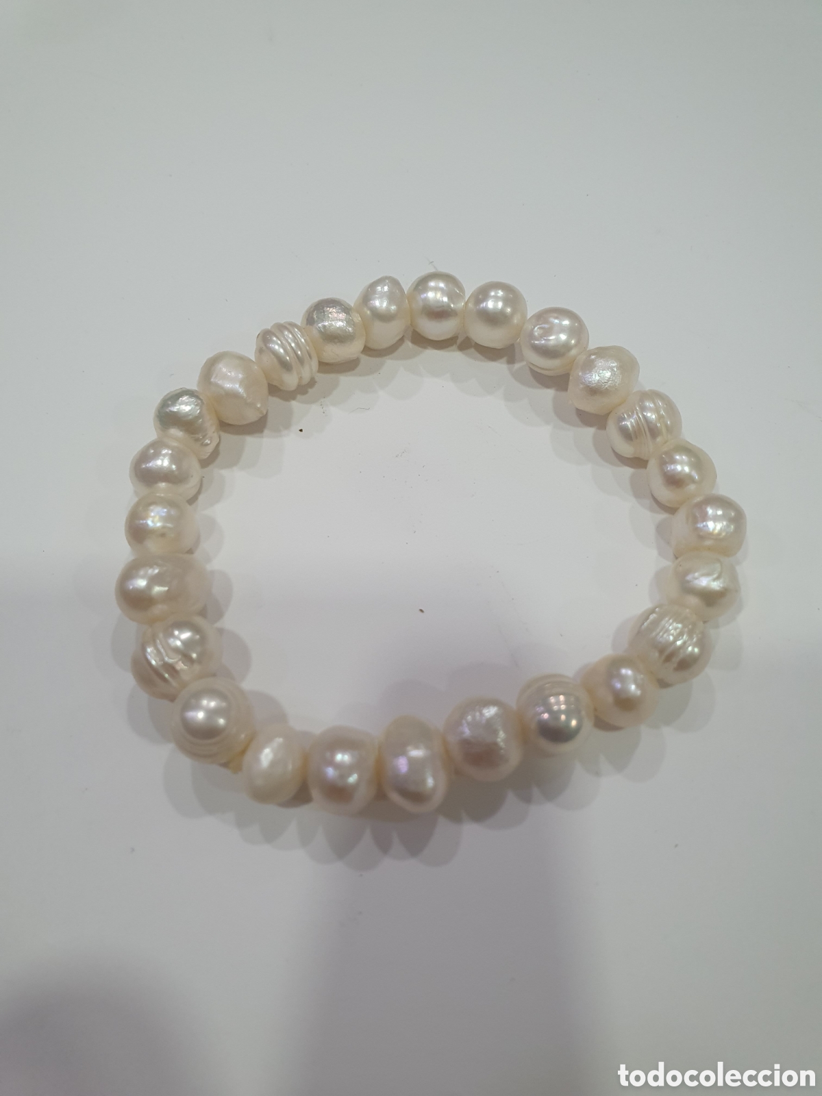 Schmuck: Pulsera de perlas. (L127)