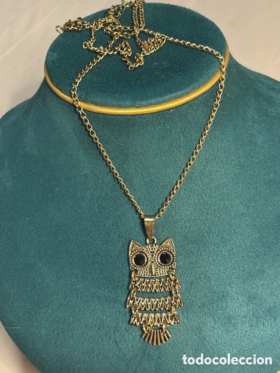 Joyeria: Cadena con colgante de b&uacute;ho - Foto 1