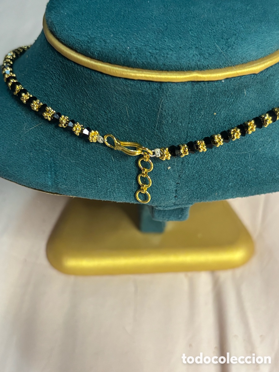 Joyeria: Gargantilla de cuentas vintage - Foto 2