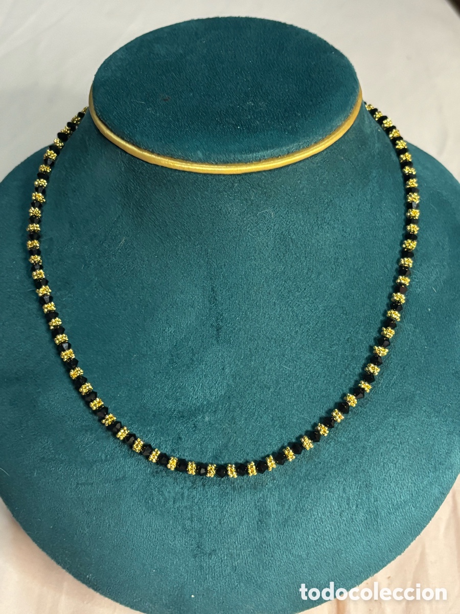 Joyeria: Gargantilla de cuentas vintage - Foto 1