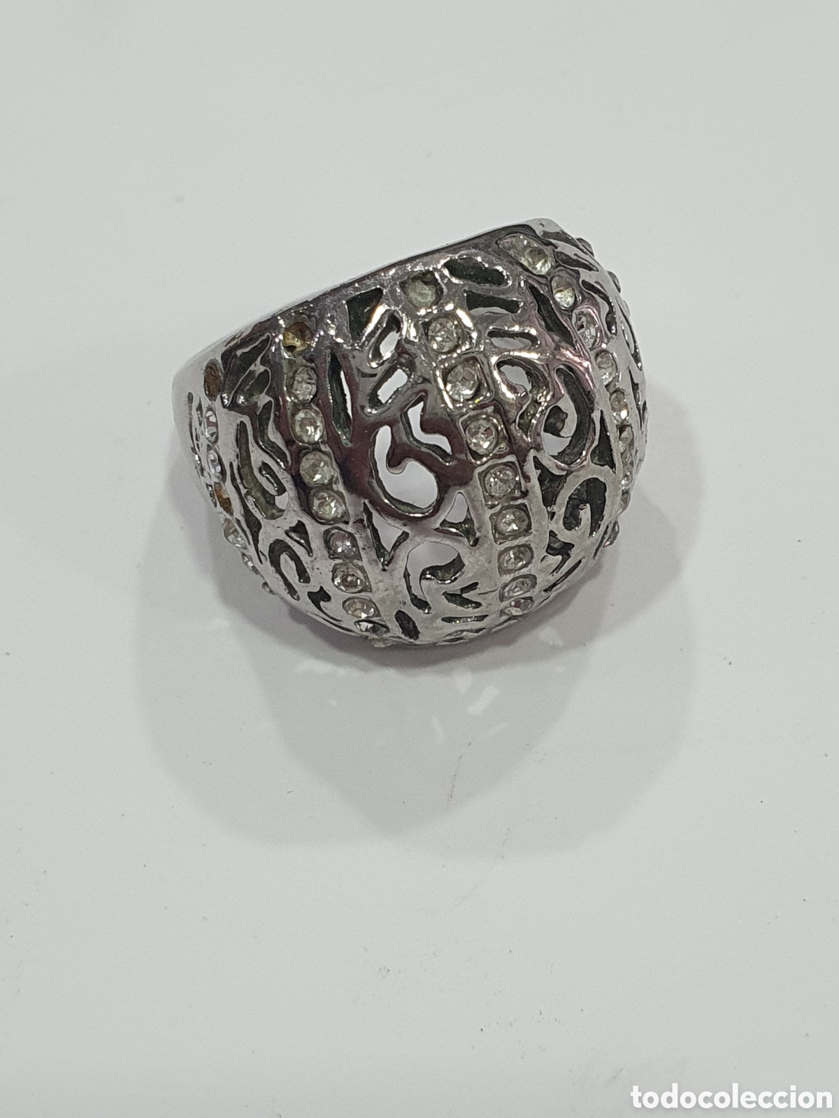 Joyeria: Anillo cromado. (L65)