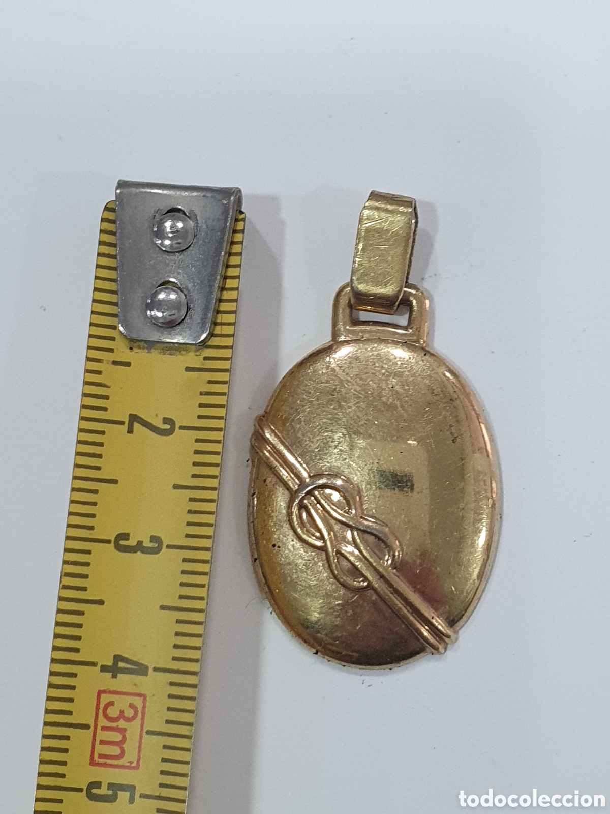 Joyeria: Colgante dorado. (L65) - Foto 2
