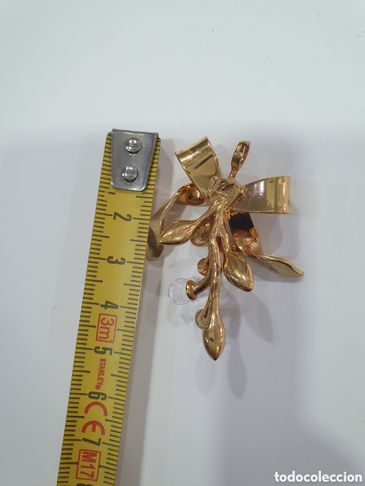 Joyeria: Colgante dorado y plateado. (L65) - Foto 2