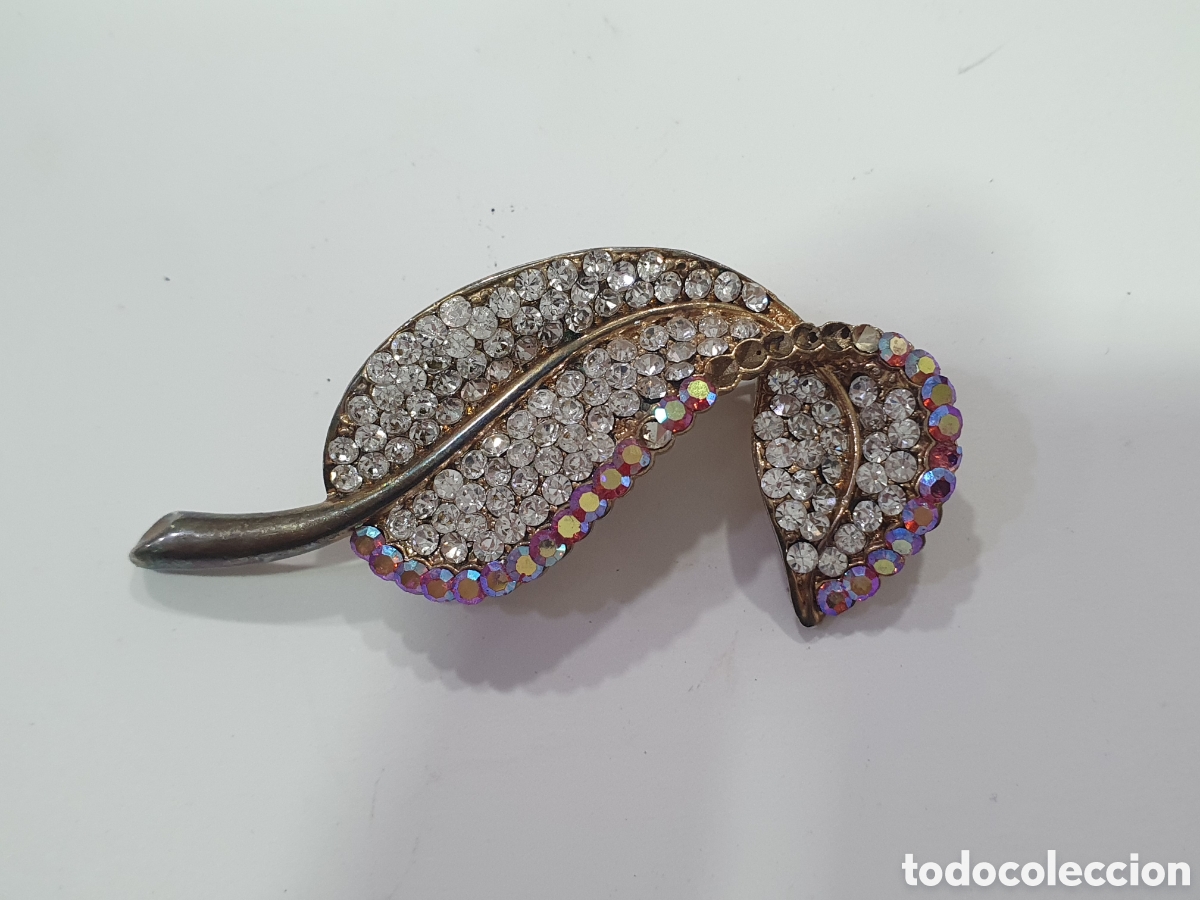 Joyeria: Broche en forma de hoja. (L65) - Foto 1