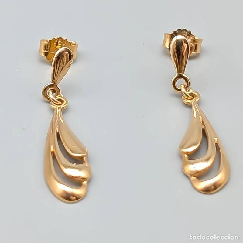 Joyeria: Brincos de diamante em forma de cora&ccedil;&atilde;o multicolorido em ouro 18 quilates, 1,15 gramas, 9mm