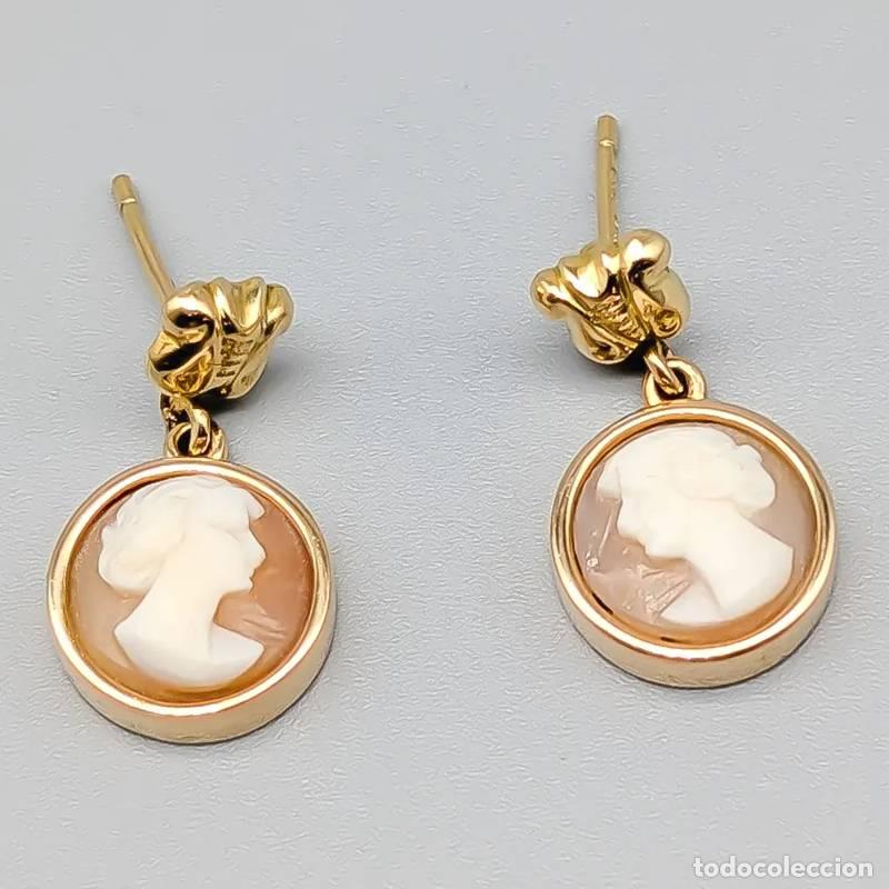 Joyeria: Brincos de diamante em ouro 18 quilates, 1,13 gramas, 5mm