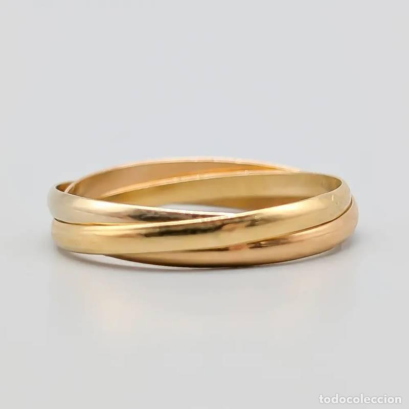 Jewelry: Anel em ouro com pedra branca 18 quilates, 3,73 gramas, 19,25mm