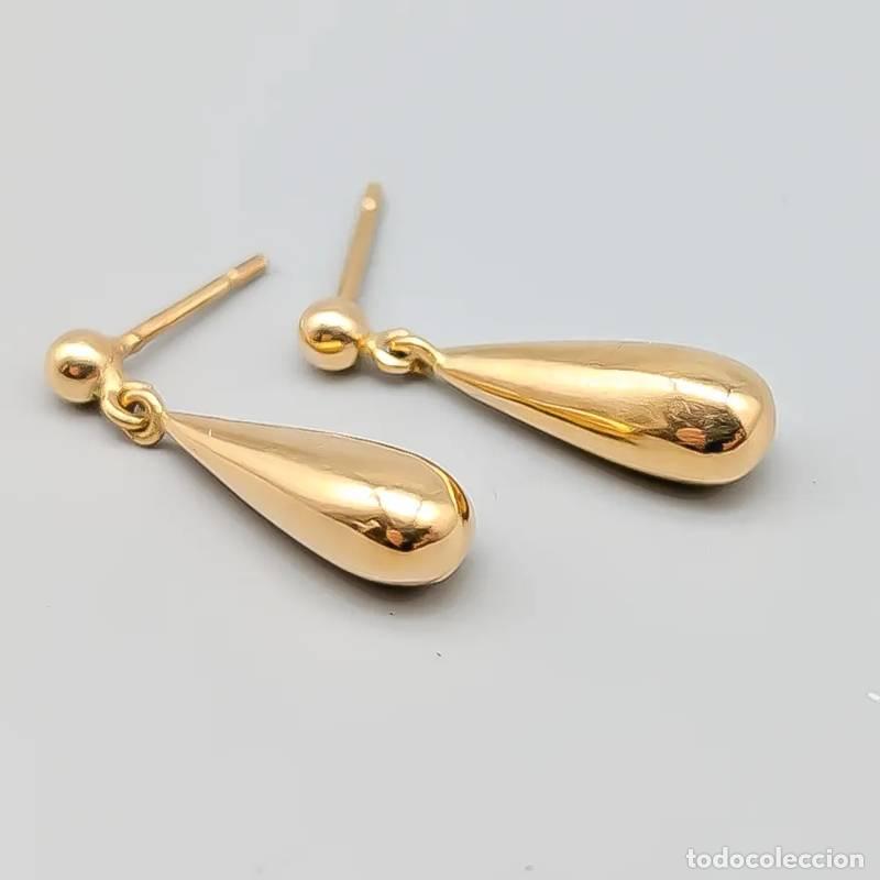 Jewelry: Brincos de argola em ouro 18 quilates, 3,19 gramas, 22mm