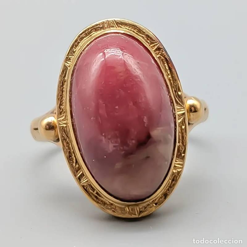 Jewelry: Anel de diamantes em ouro multicolorido 14 quilates, 3,62 gramas, 16mm