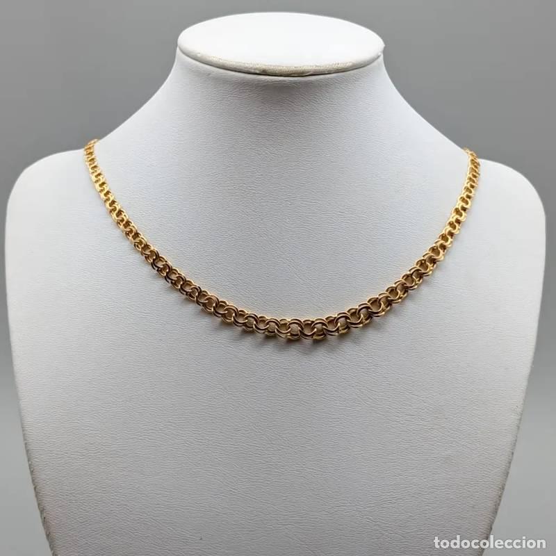 Jewelry: Corrente Balestra Fyrkantig Box de 70 cm em ouro 18 quilates, 4,92 g