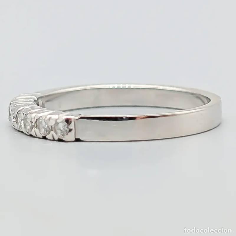 Schmuck: Anel de diamantes em ouro 18 quilates, 2,77 gramas, 17mm