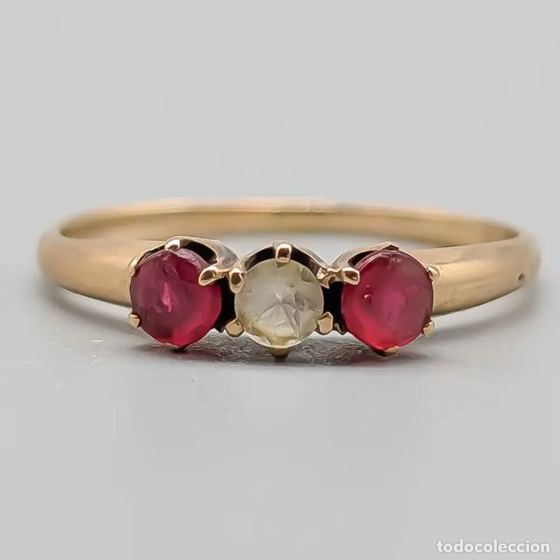 Schmuck: Anel de sinete em ouro 18 quilates com hematita, 5,79 gramas, 21,25mm