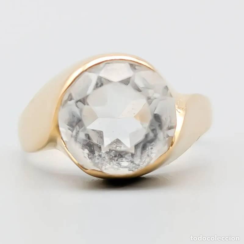 Joyeria: Anel em ouro 14 quilates com golfinho, 0,91 gramas, 16,5mm