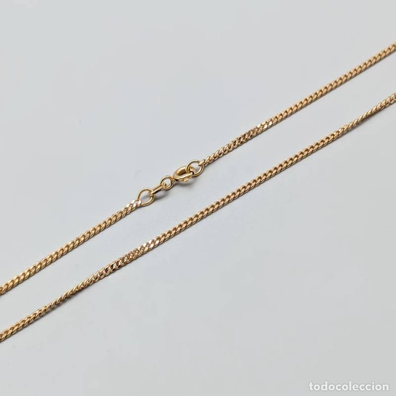 Joaillerie: Corrente Curb de 40 cm em ouro 18 quilates, 3,77 g