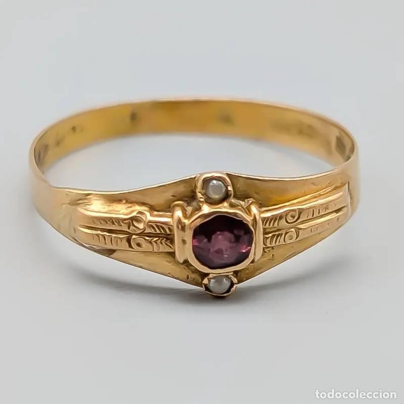 Joyeria: Anel em ouro 14 quilates com p&eacute;rola Odlad, 4,76 gramas, 16,5mm