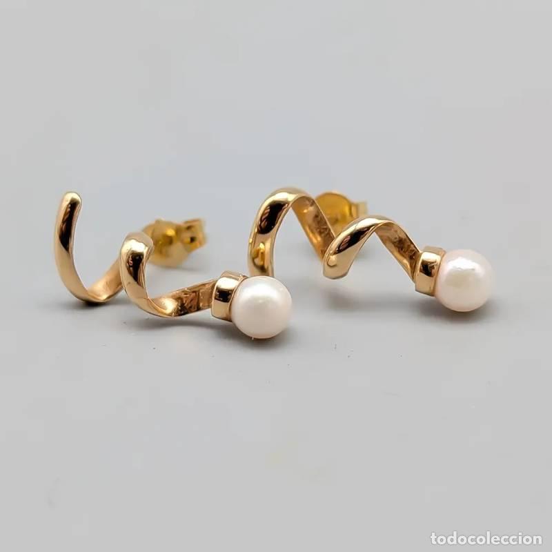 Jewelry: Brincos em ouro 18 quilates, 2,6 gramas, 10mm