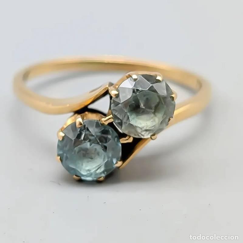 Joyeria: Anel em ouro 18 quilates com camafeu, 1,5 gramas, 16,5mm