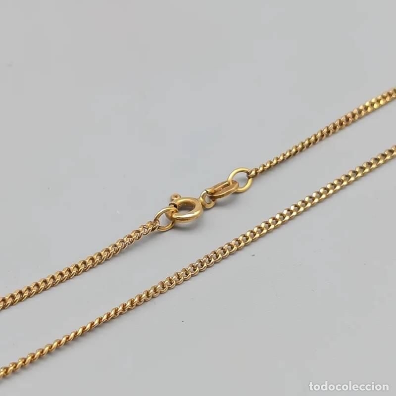 Jewelry: Corrente Curb de 45 cm em ouro 18 quilates, 8,39 g