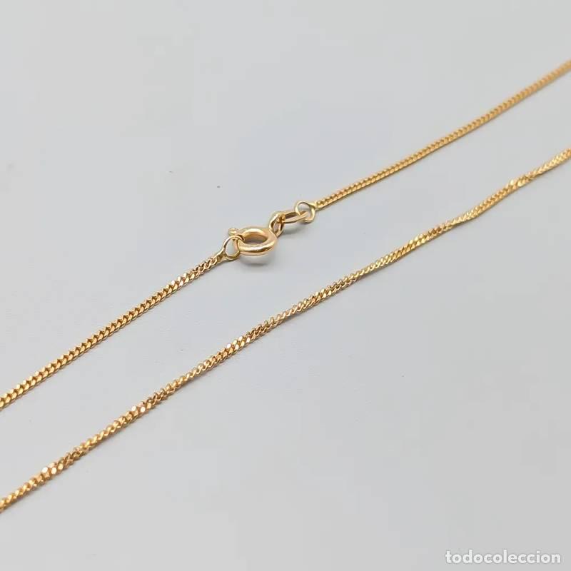 Jewelry: Corrente Curb de 46 cm em ouro 18 quilates, 1,29 g