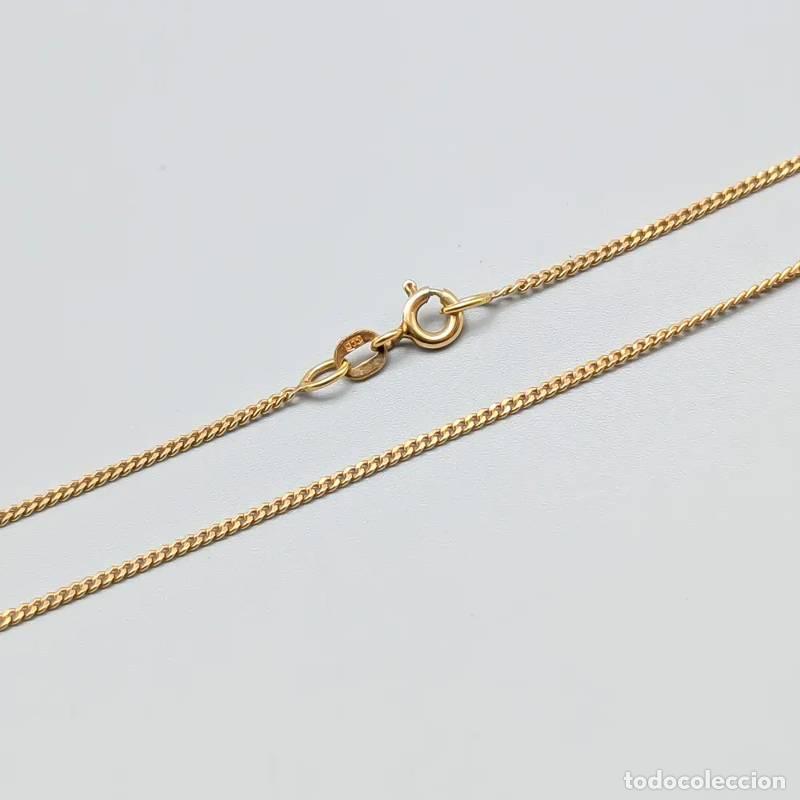 Gioielleria: Corrente Curb de 50 cm em ouro 18 quilates, 1,55 g