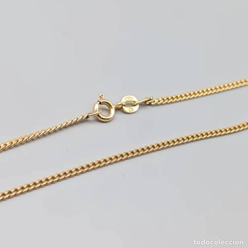 Gioielleria: Corrente Curb de 38 cm em ouro 18 quilates, 2,99 g