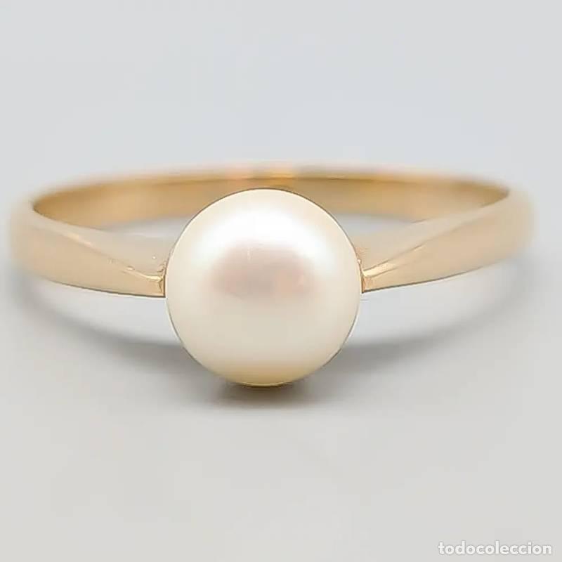 Schmuck: Anel em ouro 18 quilates com pedra branca, 2,86 gramas, 16,5mm