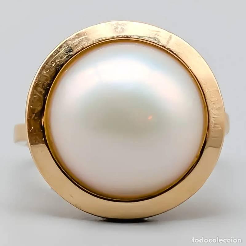 Schmuck: Anel em ouro 18 quilates com pedra branca, 3,64 gramas, 17,75mm