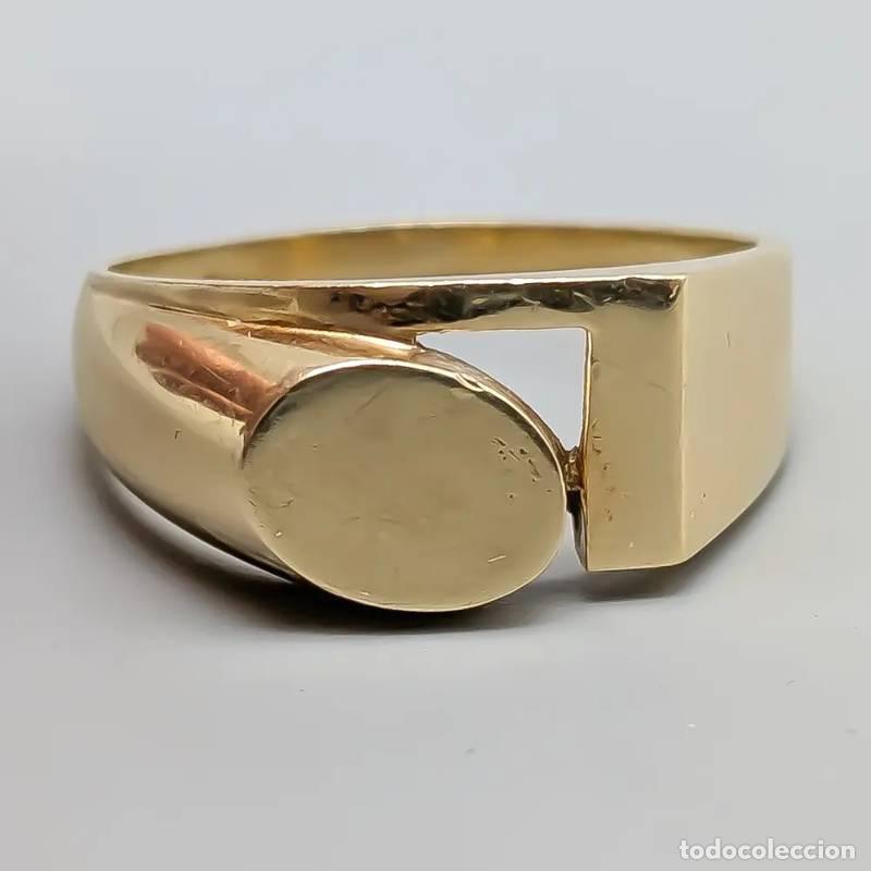 Schmuck: Anel de diamantes em ouro de 18 quilates, 2,29 g, 16,25 mm