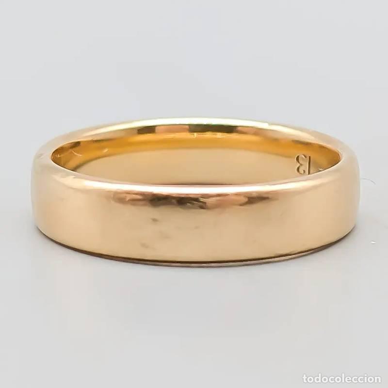 Schmuck: Anel em ouro 18 quilates com pedras brancas, 2,13 gramas, 15,75mm