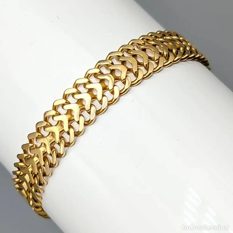 Jewelry: Corrente de corda de 38,5 cm em ouro de 18 quilates, 9,19 g