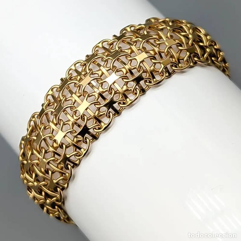 Gioielleria: Corrente Curb de 54,5 cm em ouro 18 quilates, 14,34 g