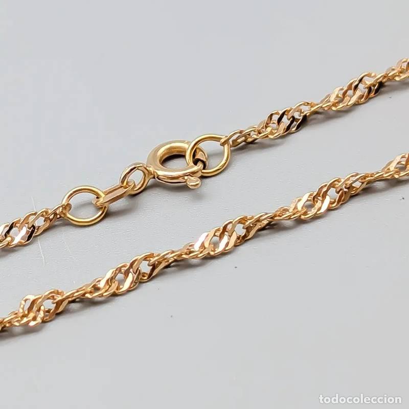 Gioielleria: Corrente em X graduada de ouro 18 quilates de 46 cm, 15,08 g