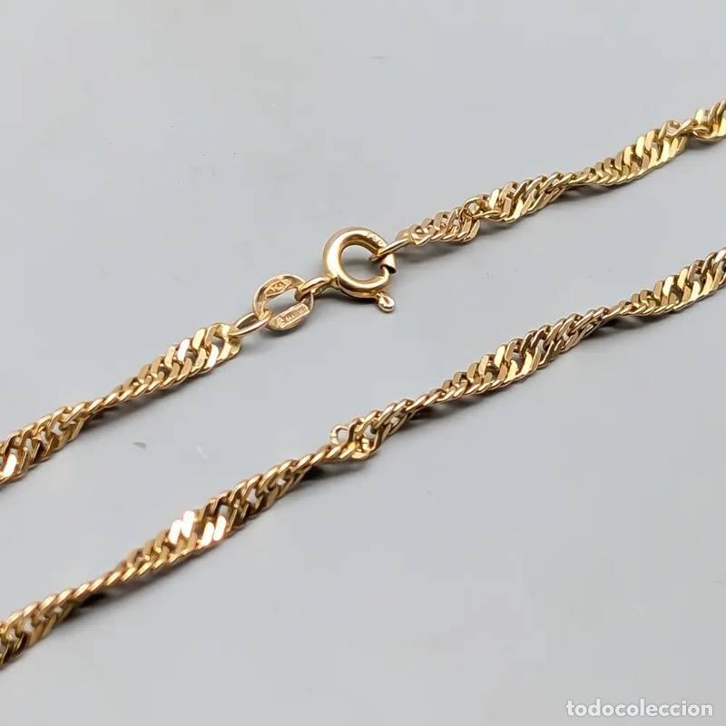 Jewelry: Corrente Fantasy de 19 cm em ouro de 18 quilates, 17,97 g