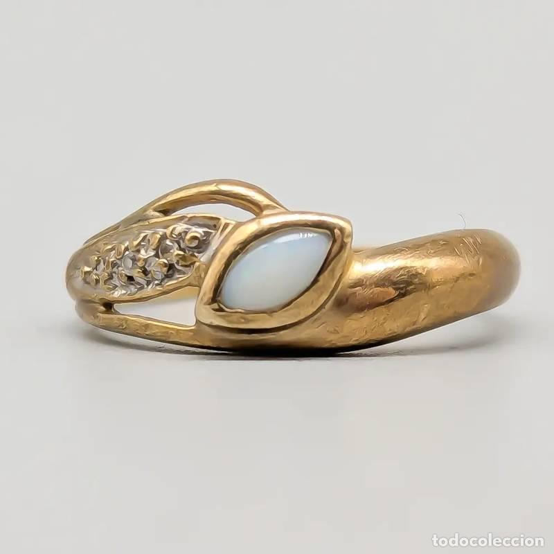 Joaillerie: Anel em ouro 18 quilates, 1,91 gramas, 17mm