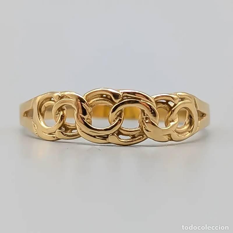 Jewelry: Anel em ouro 18 quilates, 14,84 gramas, 21,75mm