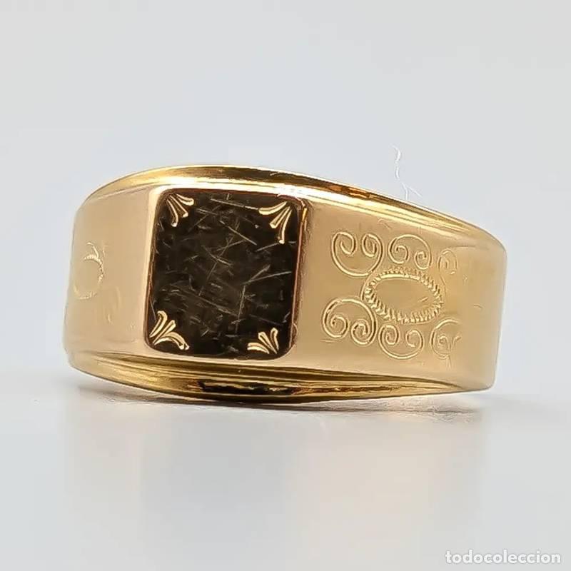 Joalharia: Anel em ouro 18 quilates com pedras brancas, 3,79 gramas, 16,25mm