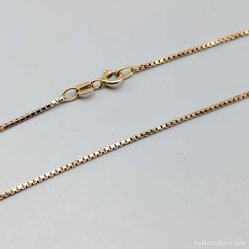 Jewelry: Corrente Singapura 48,5 cm em ouro com Pingente Stj&auml;rntecken Tvillingarna 18 quilates 3,37 gramas