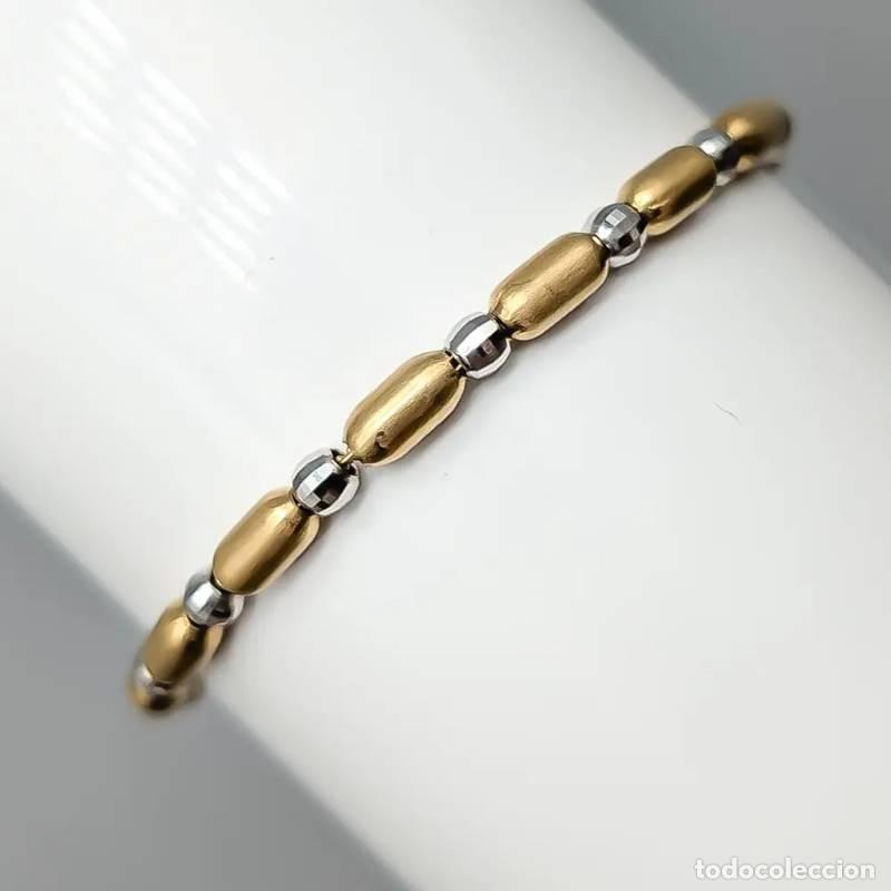 Joyeria: Corrente de elos de 38 cm em ouro 18 quilates, 1,7 g