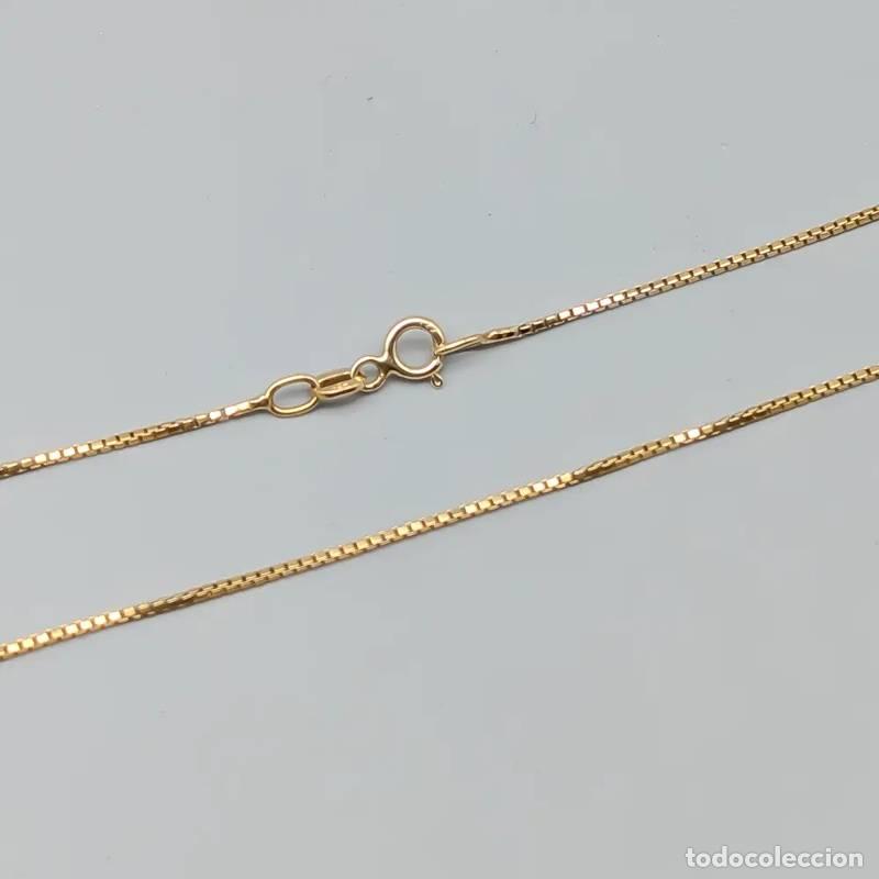 Joyeria: Corrente Singapura de 44,5 cm em ouro com Vita Stenar 18 quilates 2,45 g