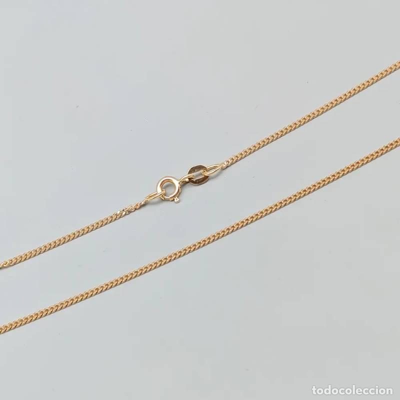 Joyeria: Corrente Bismarck graduada de 45,5 cm em ouro de 18 quilates, 7,15 g