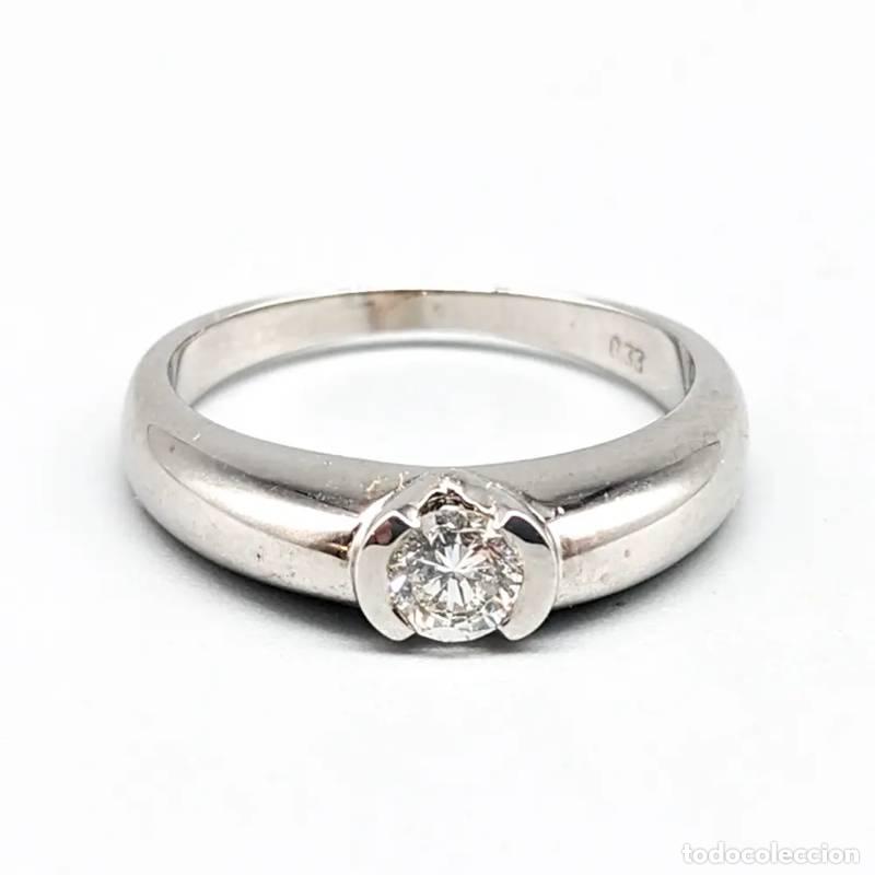 Joyeria: Anel em ouro 18 quilates, 2,64 gramas, 18,25mm