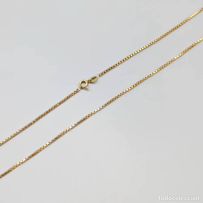 Joyeria: Corrente Singapura de 51,5 cm em ouro de 18 quilates (3 g)