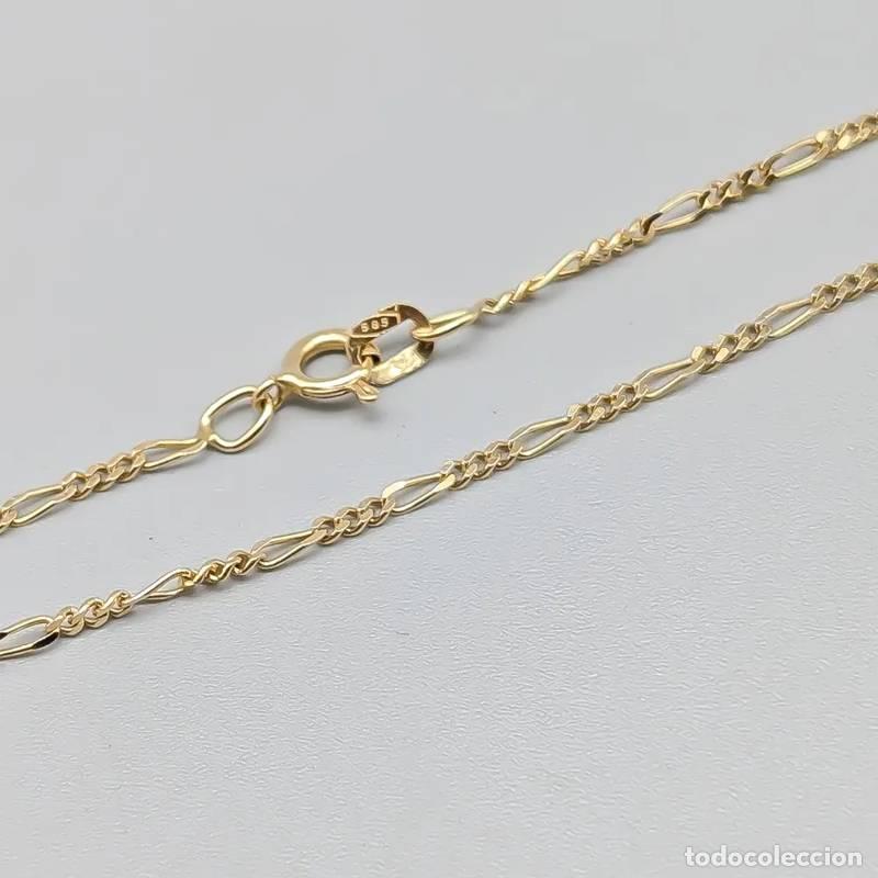 Joyeria: Corrente em X de 18 cm em ouro 18 quilates com Pingente, 19,74 g