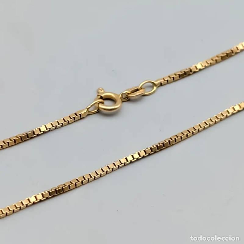 Joyeria: Corrente Tangle Link de 42,5 cm em ouro de 18 quilates, 4,38 g