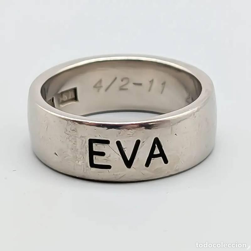 Joyeria: Anel em ouro 18 quilates, 3,48 gramas, 18,75mm