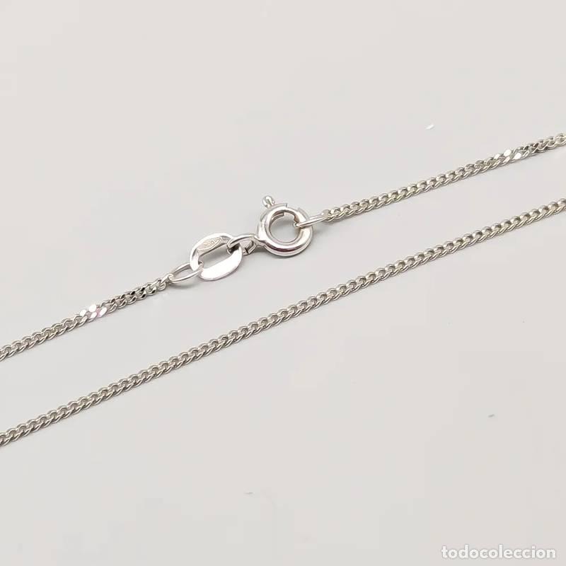 Joyeria: Corrente Curb de 19,5 cm em ouro 18 quilates, 11,67 g