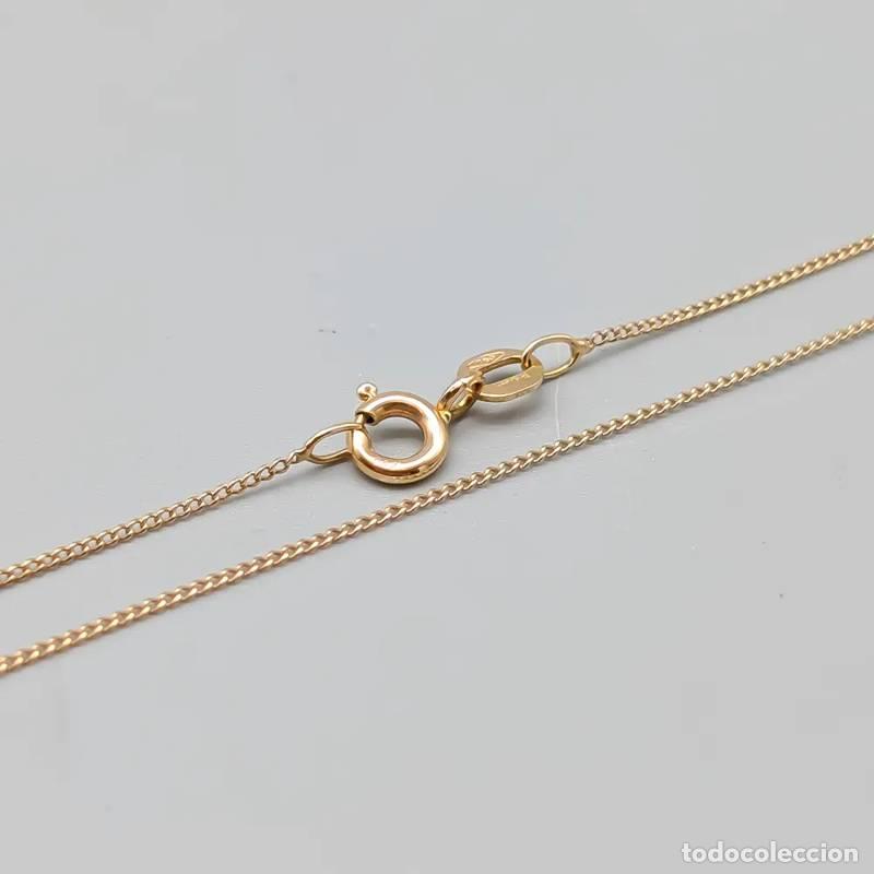 Joyeria: Corrente Curb de 36 cm em ouro 18 quilates, 1,52 g