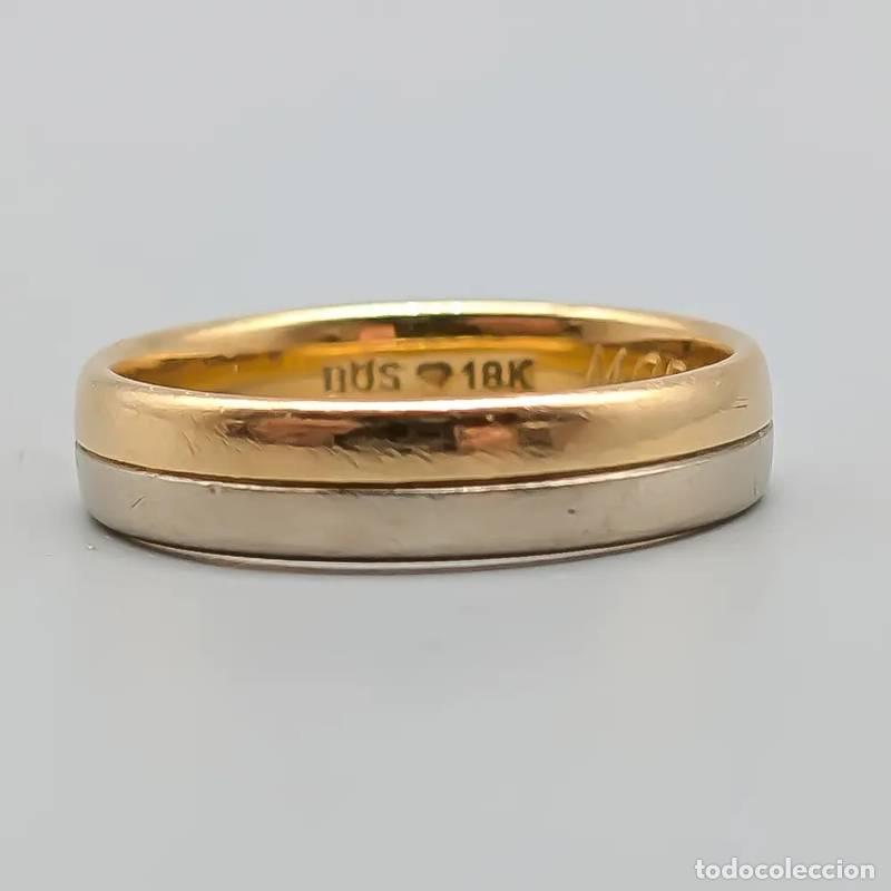 Joyeria: Anel em ouro 18 quilates com p&eacute;rola, 5,32 gramas, 17mm