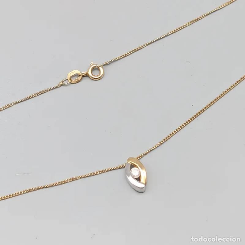 Joyeria: Corrente Curb de 38 cm em ouro 18 quilates, 1,57 g